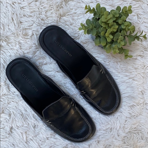Liz Claiborne Mule 💗 Black - Picture 5 of 16